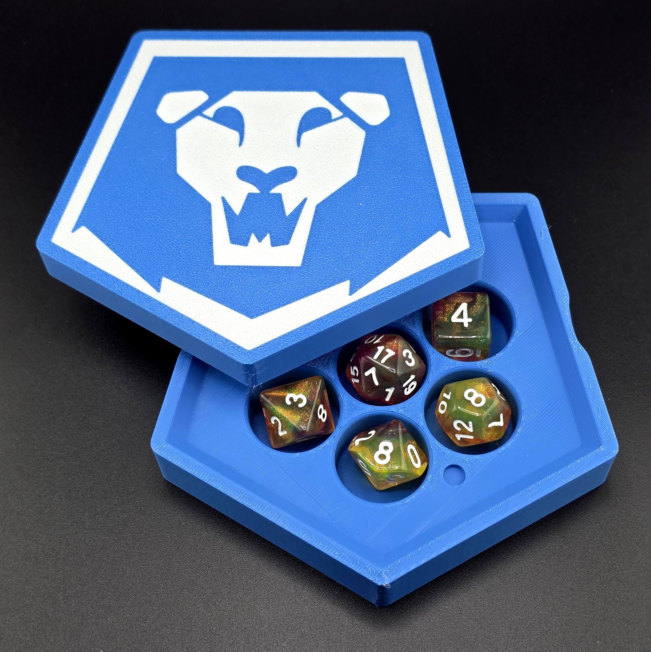Saja Boys Kpop Dice Box – Lightstick-Inspired D&D & TTRPG Dice Box | 3D Printed | Custom Colors